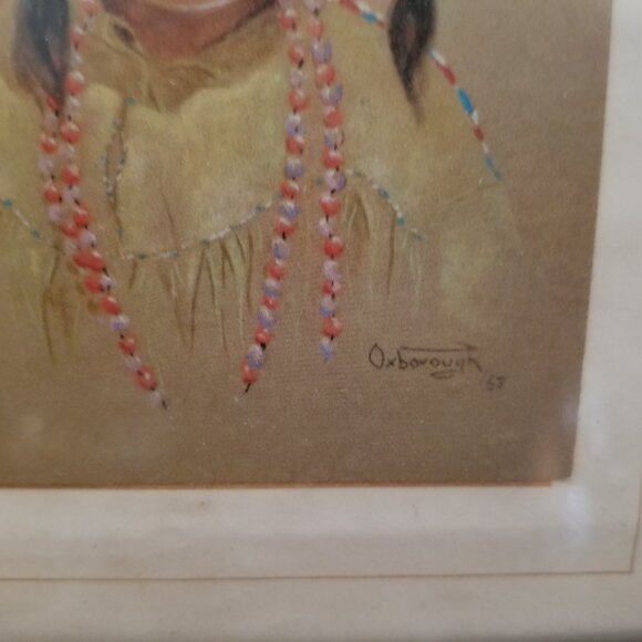 Mountain Fawn by Dorothy Oxborough - Vintage Framed Post Card Picture - Picture 3 of 3